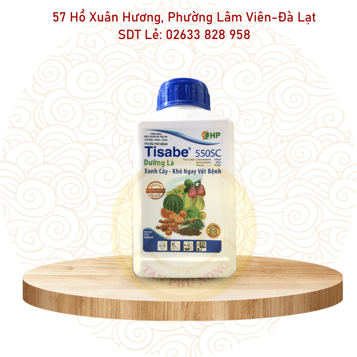 Thuốc trừ bệnh HP Tisabe 550SC