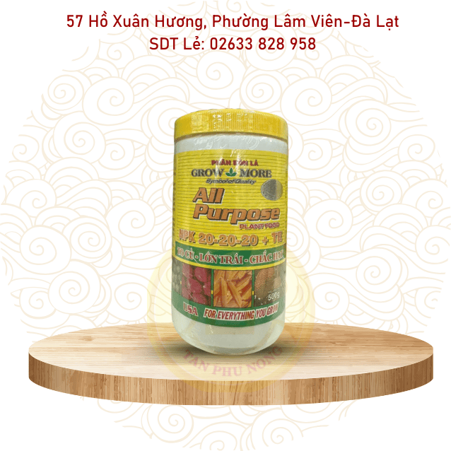 Phân bón lá Growmore All Purpose Plant Food 20 20 20