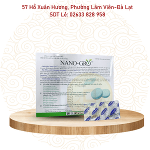 Phân vi sinh - Viên sủi Nano Gro